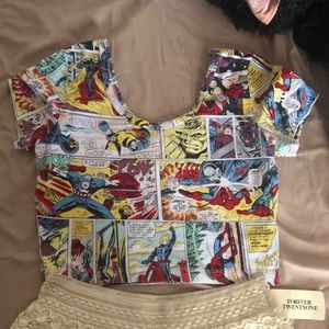 Marvel Crop Top